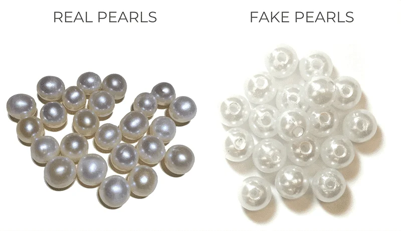 Pearl Fake vs Real 1
