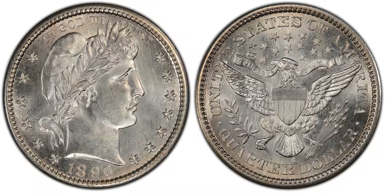 Barber Quarter: čtyři mince, které budou v roce 2025 nejžádanější a vyznačují se vysokou hodnotou v USA.