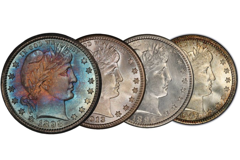 Barber Quarter: čtyři mince, které budou v roce 2025 nejžádanější a vyznačují se vysokou hodnotou v USA.